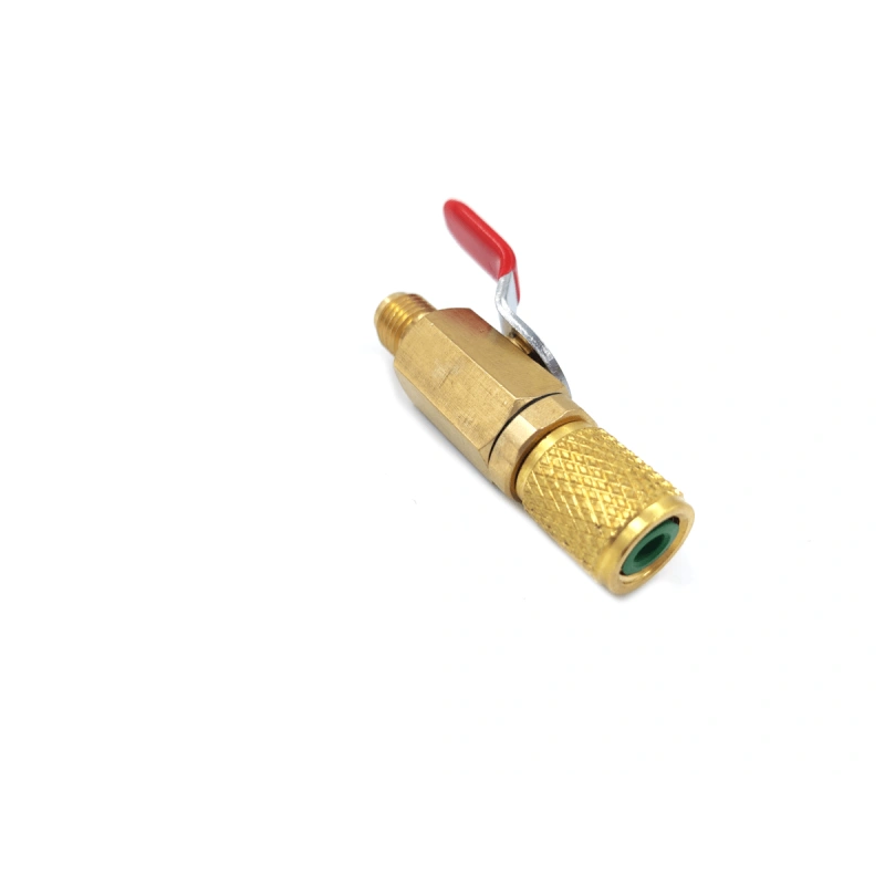 Вентиль-адаптер DSZH BV-03 штуцер 1/4" - гайка 5/16"(R410A)