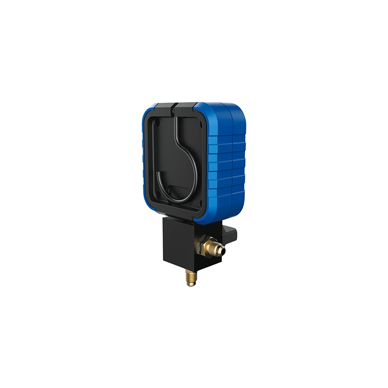 Манометрический коллектор Value VRM1-B-0403 (R22, R134A, R407C; R410A, 1 вентильный с манометром высокого давления; без шлангов)