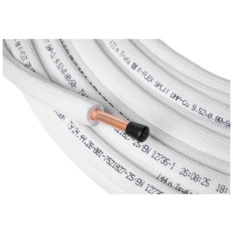 Медная труба в изоляции K-FLEX SPLIT 6,35x0,76 ГОСТ - 15 метров (R09063507615SP)