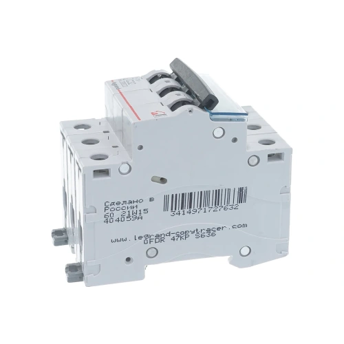 Автоматический выключатель Legrand TX3 - 3 / 32А (404059)