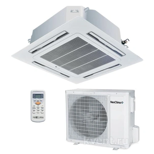 Neoclima NS/NU-24B5 сплит система кассетного типа