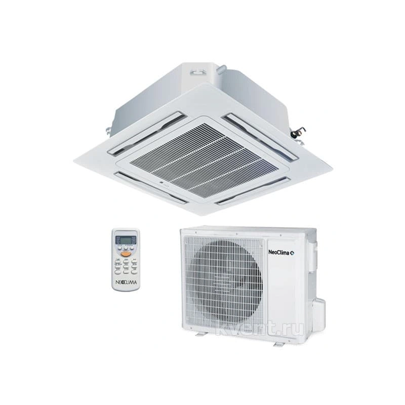 Neoclima NS/NU-24B5 сплит система кассетного типа