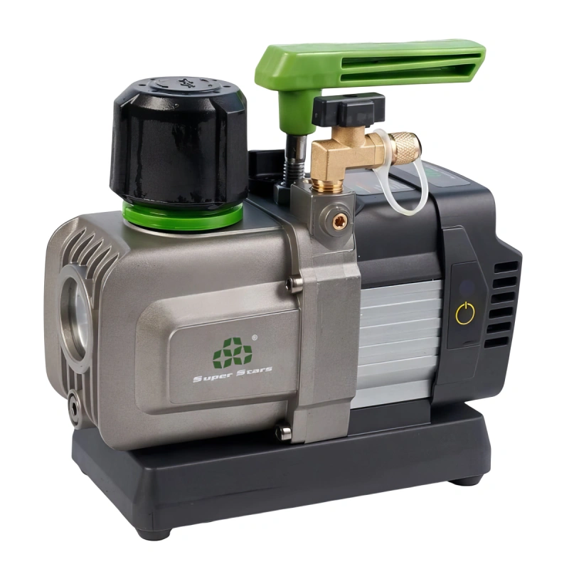 Аккумуляторный вакуумный насос Ballu Super Stars ST-2BMC (2 ст., 70 л/мин, 2 Па, Li-Ion 18V, 5 Ah, 3.3кг)