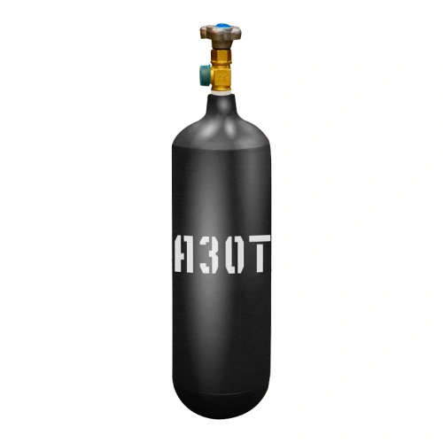 Азот, новый баллон 5 л (заправлен)