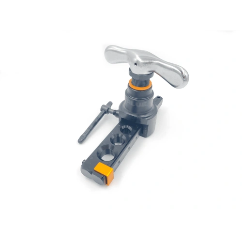 Вальцовка эксцентриковая Value VFT-808U-MI (2 плашки 1/4" - 3/4" и 6мм - 19мм; с ограничителем подачи трубы; в кейсе)
