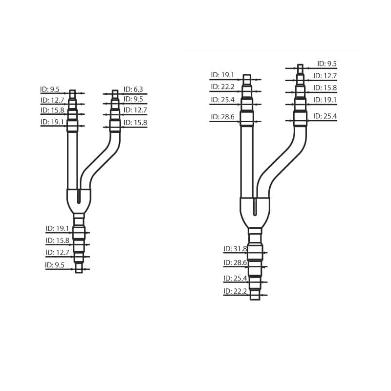 Рефнет-разветвитель универсальный Y2 (комплект)