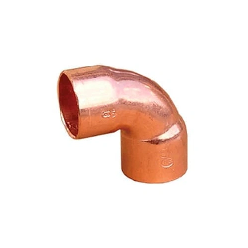 Угол 90° медный 3 1/8" ВП-ВП