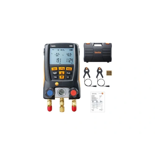 Testo 550 с Bluetooth цифровой манометрический коллектор