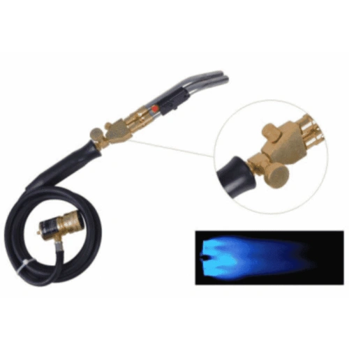 Горелка для MAPP газа FavorCool T-C2A-2F (два сопла, пьезо-поджиг, со шлангом)
