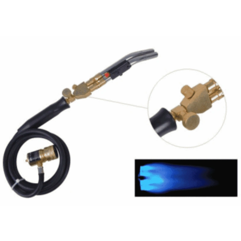 Горелка для MAPP газа FavorCool T-C2A-2F (два сопла, пьезо-поджиг, со шлангом)