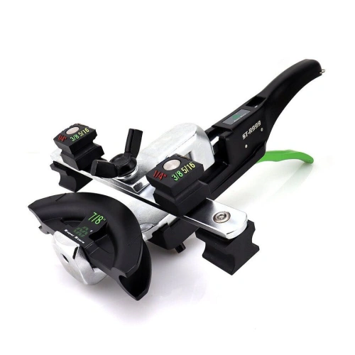 Трубогиб арбалетный с реверсом Ballu Super Stars ST-R999 (1/4"; 5/16"; 3/8"; 1/2"; 5/8"; 3/4"; 7/8", в кейсе с риммером)