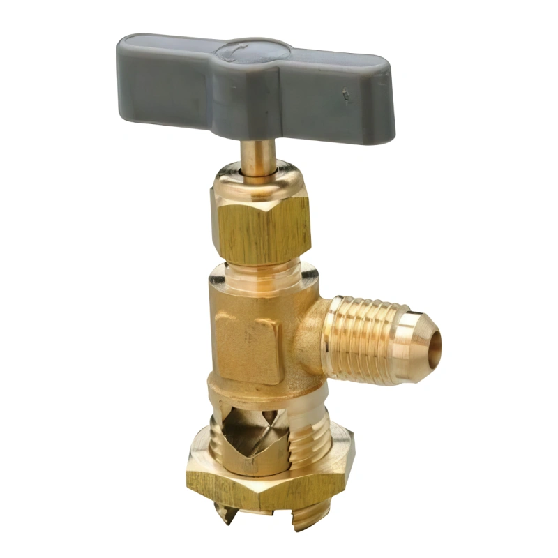 Вентиль проколка PV-341 (на трубу 3/16, 1/4", 5/16", 3/8")