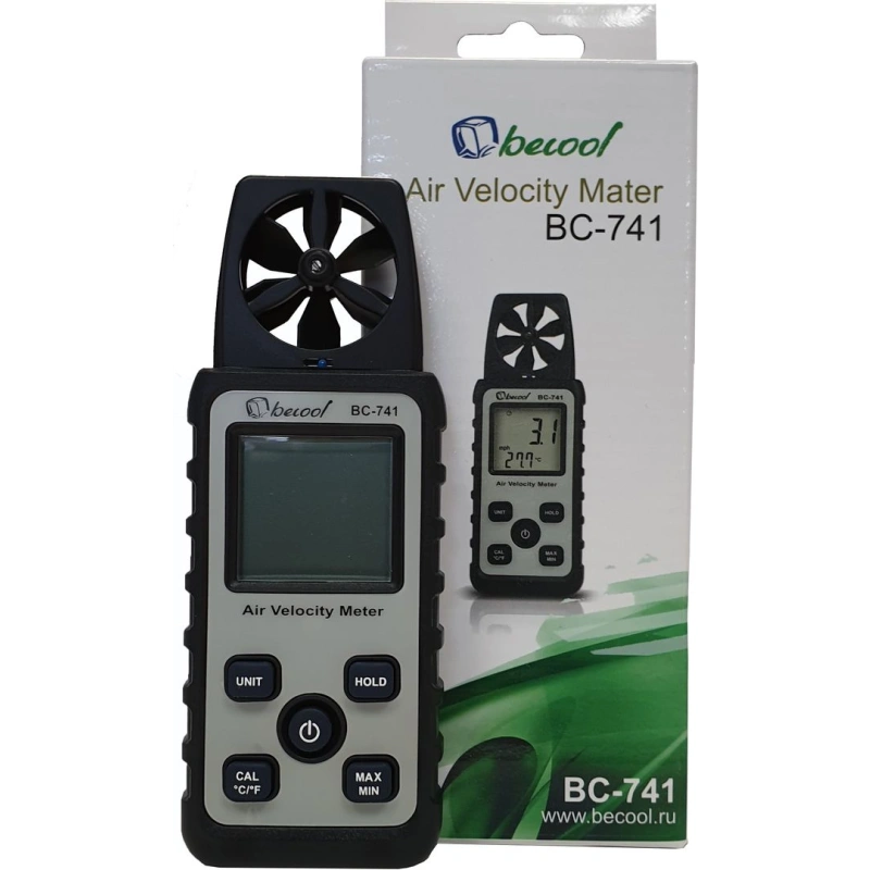 Электронный термоанемометр Becool BC-741