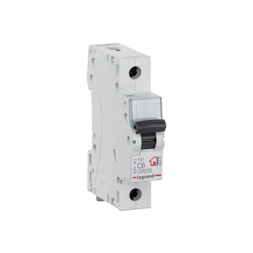 Автоматический выключатель Legrand TX3 - 1 / 6А (404025)