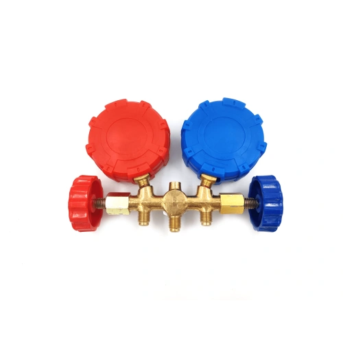 Манометрическая станция FavorCool CT-536G - R22/134/404/410; 2 вентильный, шланги 0,9м SAE 1/4"