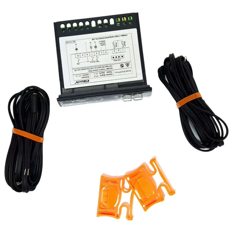 Контроллер Elitech ETC-974, 2 пласт. датчика