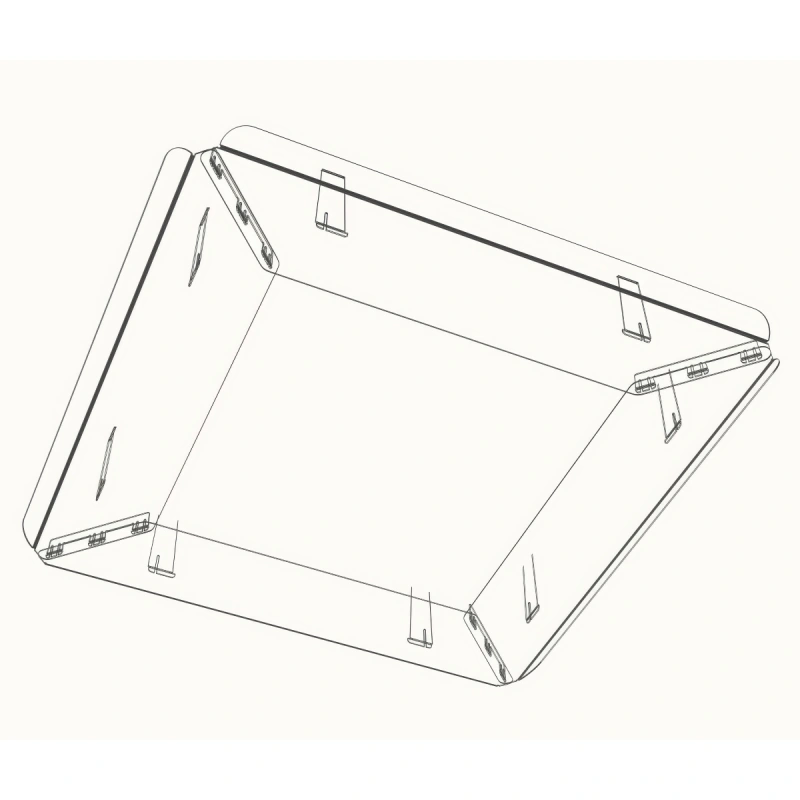 Экран-отражатель для кондиционера кассетного типа (Арт. 3-3) 800х950мм