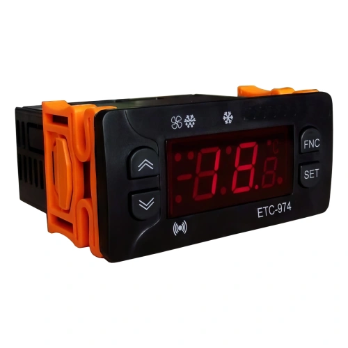 Контроллер Elitech ETC-974, 2 пласт. датчика