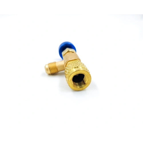 Вентиль с нажимом на ниппель FC-34 (HC-1222) 1/4" / 1/4" SAE, до 20 bar
