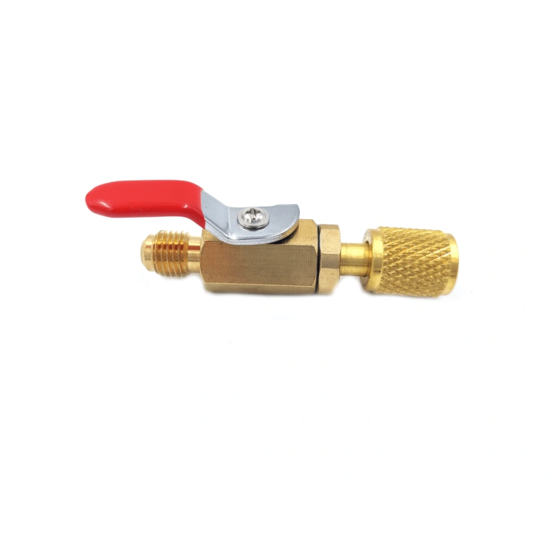 Вентиль-адаптер DSZH BV-03 штуцер 1/4" - гайка 5/16"(R410A)