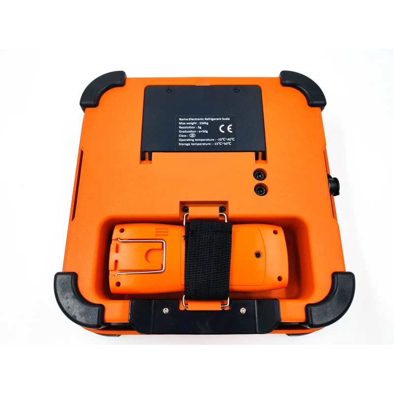 Весы программируемые электронные Elitech LMC-310A с запорным клапаном, до 150 кг (в сумке)