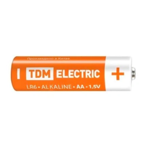 Батарейка AA - LR06 (пальчиковая) TDM Alkaline