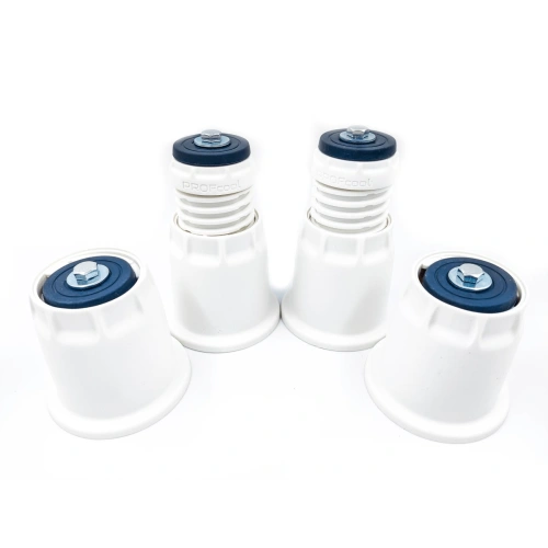 Антивибрационные опоры PROFcool VX4 (4 шт, до 800кг, белые)