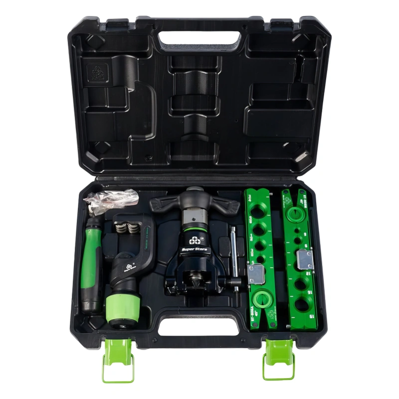 Вальцовка эксцентриковая с реверсом Ballu Super Stars ST-R806FT-L (1/4"-3/4"; 6-19мм; с труборезом и риммером в кейсе)