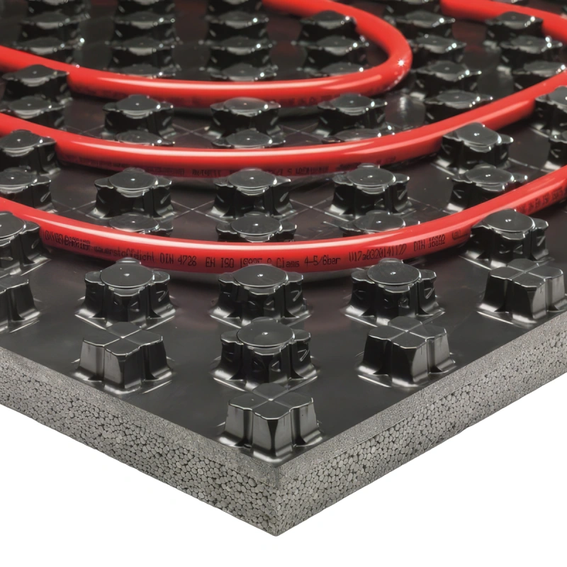 Плита ENERGOFLOOR PIPELOCK DES-sg 20мм / 0,7м x 1,1м с фиксаторами для труб теплого пола (EFRP200/71/1PLK)