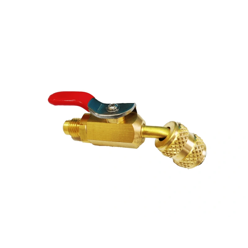 Вентиль-адаптер DSZH BC-451 штуцер 1/4" - гайка 1/4", угол 45°