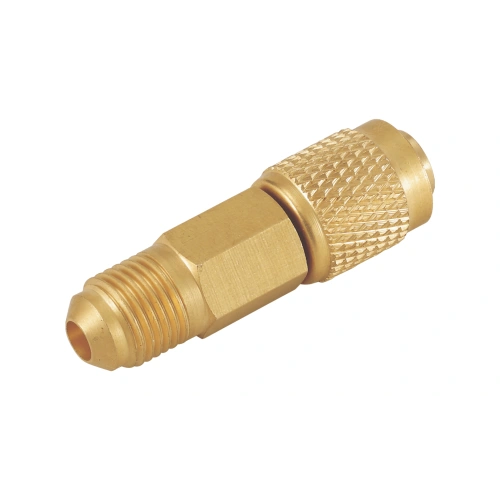 Адаптер Value V-07 (прямой, штуцер 1/4"-R22; гайка 5/16"-R410A)