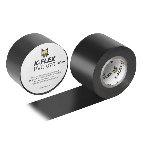 Лента K-FLEX 050-025 PVC AT 070 black