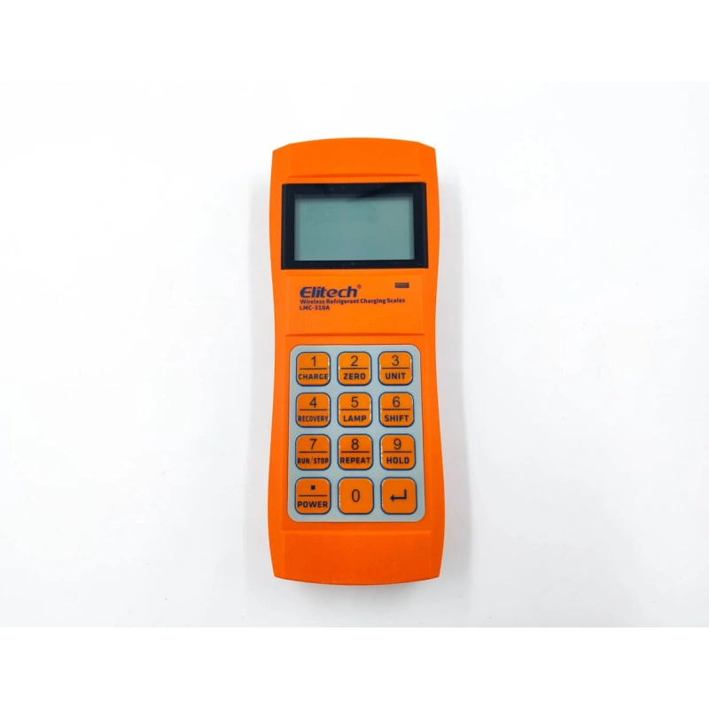 Весы программируемые электронные Elitech LMC-310A с запорным клапаном, до 150 кг (в сумке)