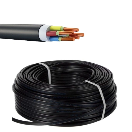 Кабель ВВГнг-LS 5х1.5 ГОСТ, бухта 20м