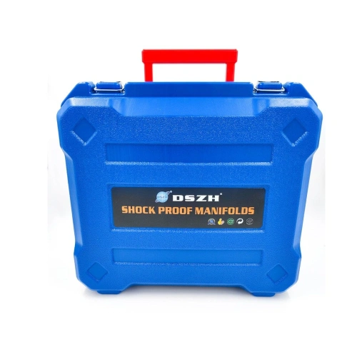 Манометрическая станция DSZH WK-P3603S (R22/134/404; 2-х вентильная; шланги 90см, упак. кейс)