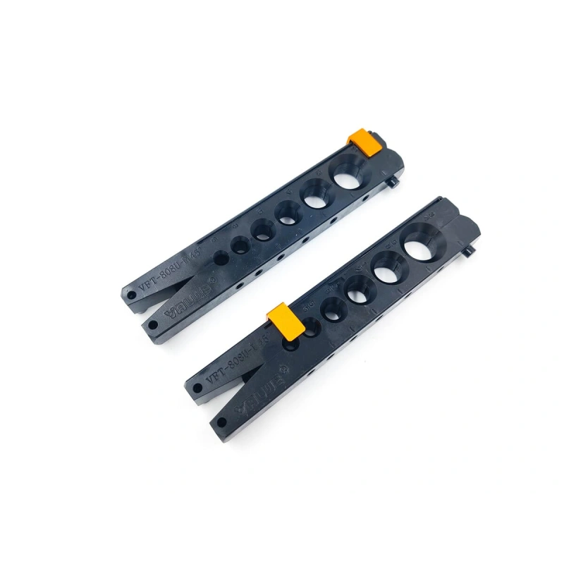 Вальцовка эксцентриковая Value VFT-808U-MI (2 плашки 1/4" - 3/4" и 6мм - 19мм; с ограничителем подачи трубы; в кейсе)