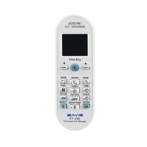 BAVIS KT-E08 (6000 в 1) универсальный ПДУ для кондиционеров