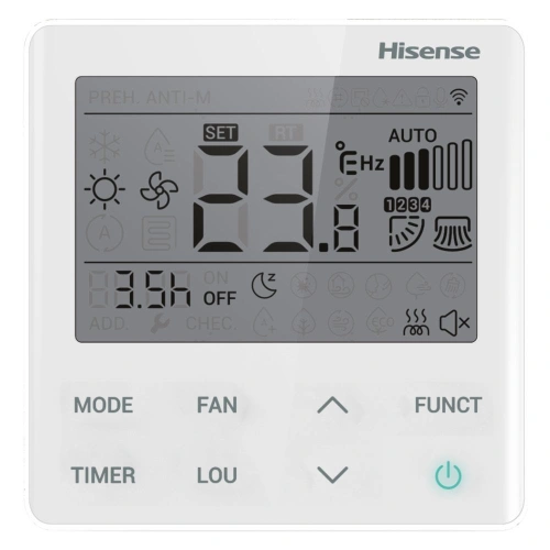 Hisense AMS-12UW4RXRKB00 ZOOM FM DC Inverter внутренний блок настенного типа