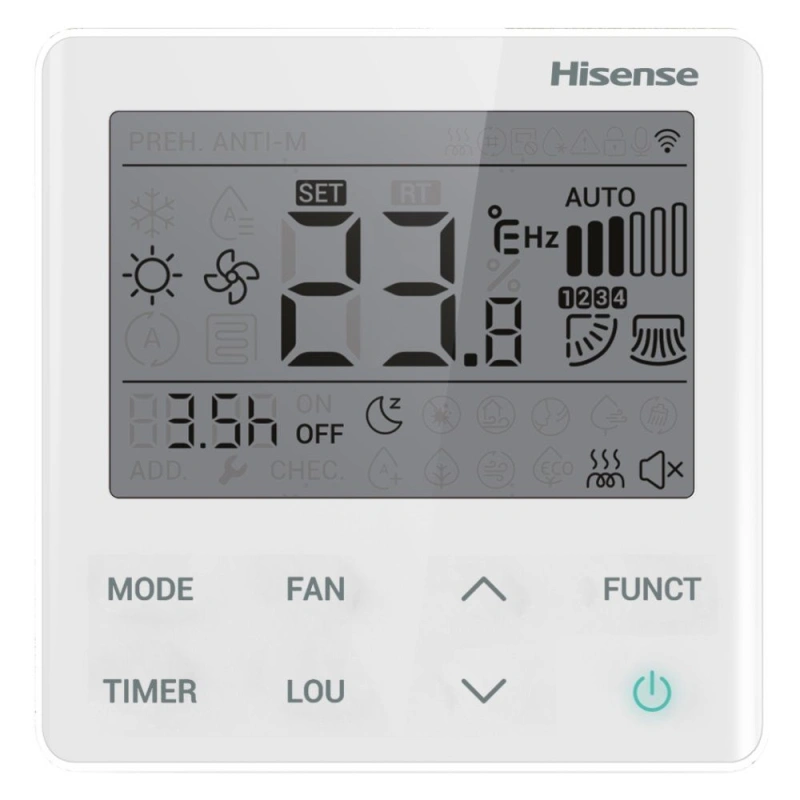 Hisense AMS-12UW4RXRKB00 ZOOM FM DC Inverter внутренний блок настенного типа