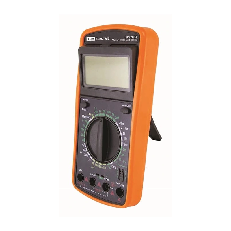 Мультиметр цифровой TDM - DT9208A