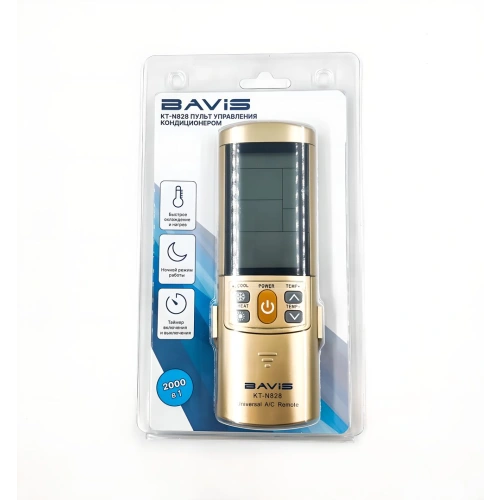 BAVIS KT-N828 (2000 в 1) универсальный ПДУ для кондиционеров