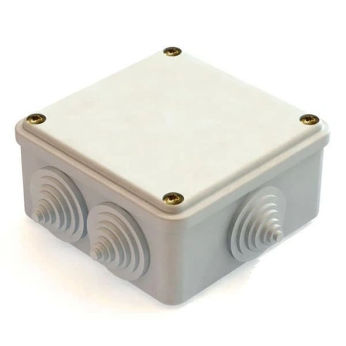 Коробка распаячная, наружная, белая 100х100х45мм IP44 GREENEL 41231-01