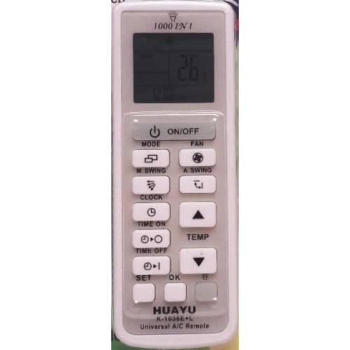 HUAYU K-1036E+L (universal 1000 in1) ПДУ для кондиционеров