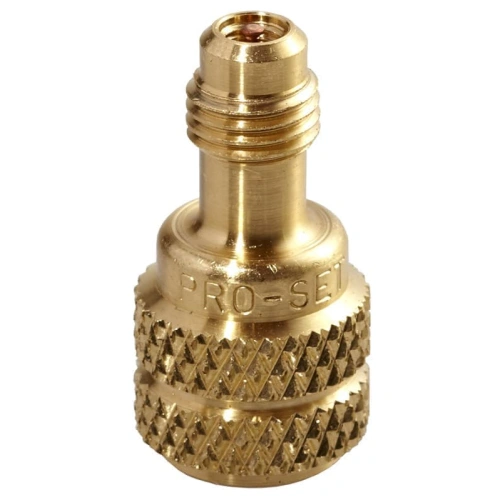 Адаптер прямой CPS AD87 (прямой, штуцер 1/4"-R22; гайка 5/16"-R410A)