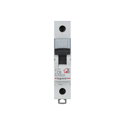 Автоматический выключатель Legrand TX3 - 1 / 6А (404025)