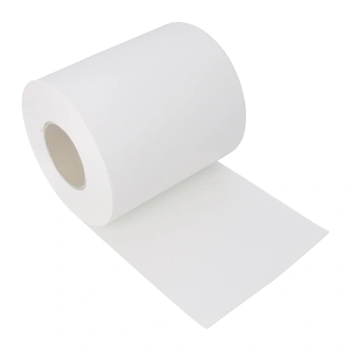 Лента PVC 50mm*20m, белая, самоклеящаяся