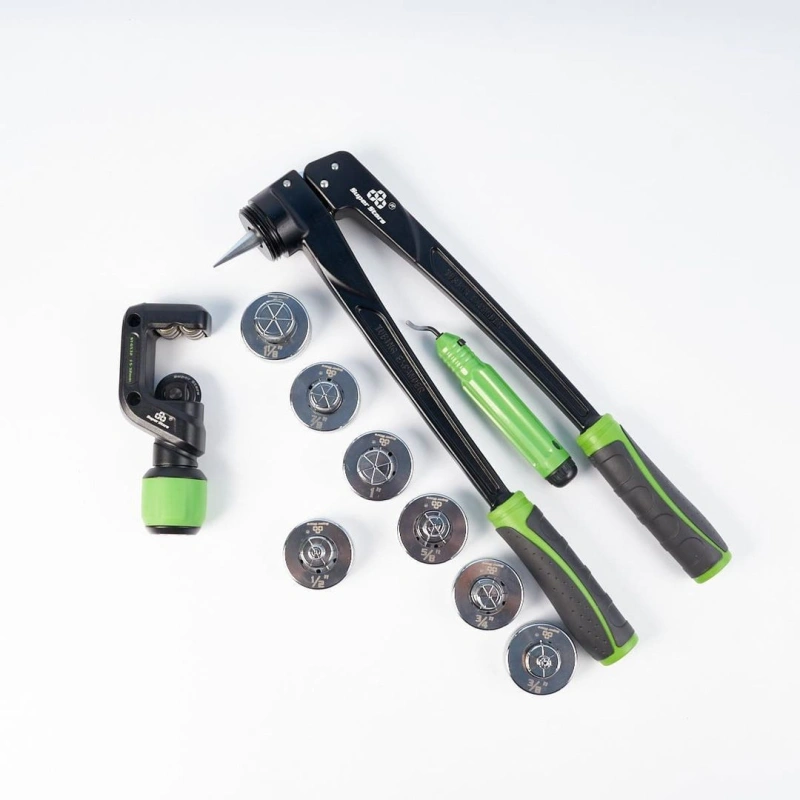 Труборасширитель рычажный Ballu Super Stars ST-100A (3/8", 1/2", 5/8", 3/4", 7/8", 1",1_1/8"; труборез ST-G532, риммер CT-207)