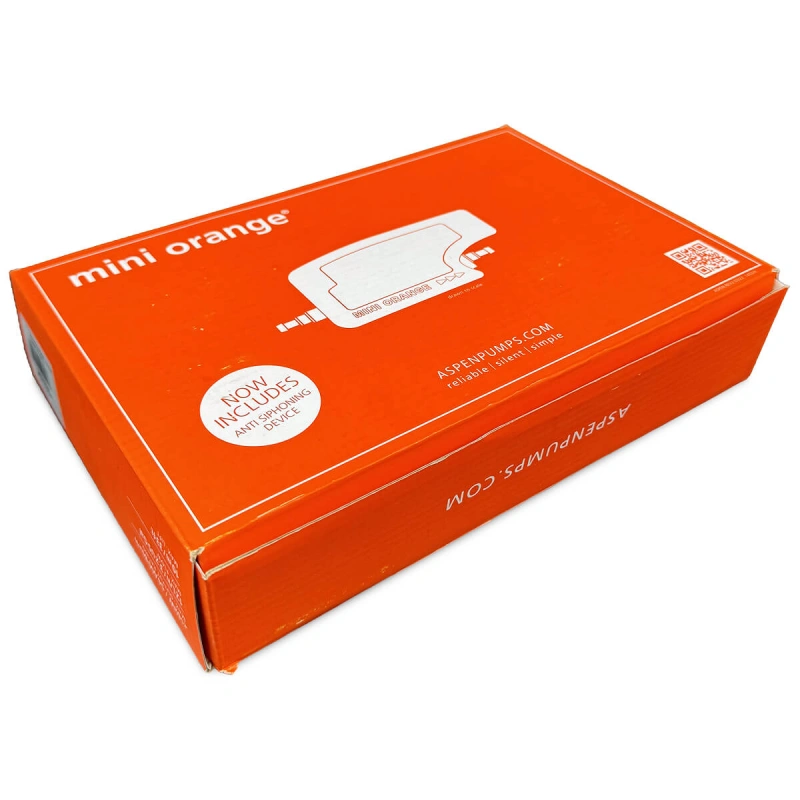 Помпа дренажная Aspen Mini Orange (проточная, 12 л/ч, 21 Дб)