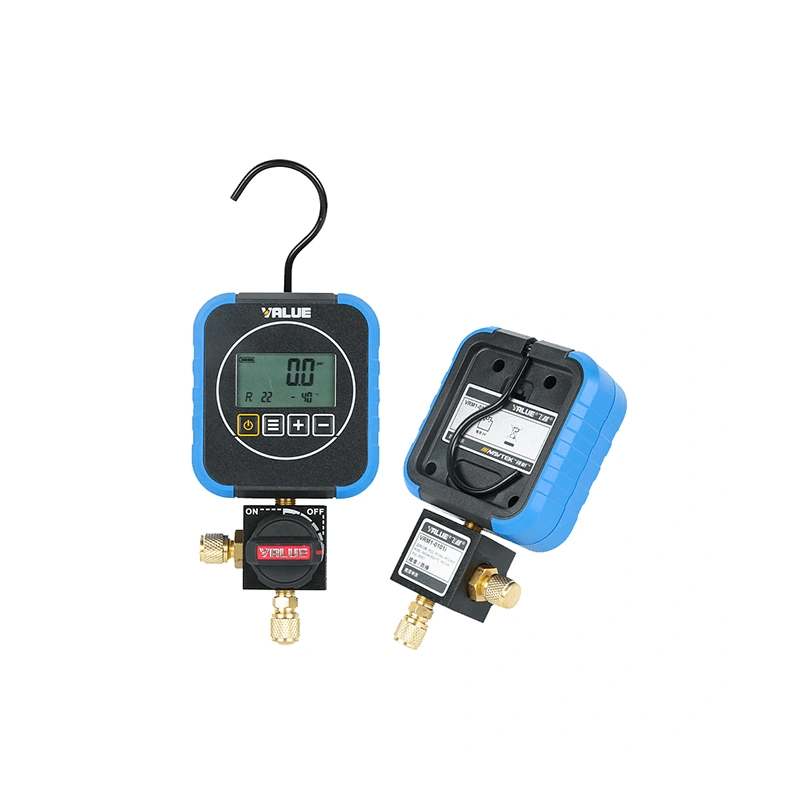 Электронный манометрический коллектор Value VRM1-0101I (R410A, R22, R134A, R407C, R404A, R507, R32, R290, кейс)