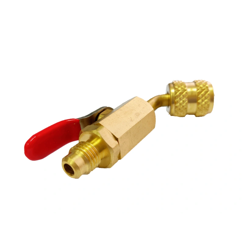 Вентиль-адаптер DSZH BC-452 штуцер 5/16" - гайка 1/4", угол 45°